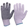 POLY COTTON GLOVE MENS W POLKA DOTS
