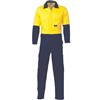 DNC OVERALLS COTTON HI VIS 2TONE 