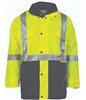 DNC JACKET HI VIS LONG QUILTED WITH 3M TAPE