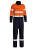 BISLEY TENCATE TECASAFE PLUS 700 TAPED HI VIS FR VENTED COVERALL