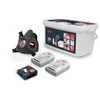 JSP TYPHOON 8 HALF MASK RESPIRATOR ASBESTOSSILICADUST KIT W P2 FILTERS