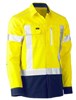 BISLEY FLEX  MOVE HI VIS SHIRT LONG SLEEVE