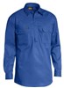 BISLEY CLOSED FRONT COTTON DRILL SHIRT