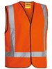 BISLEY TAPED X BACK HI VIS VEST