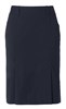 NNT POLY VISCOSE STRETCH TWILL PLEAT STRAIGHT SKIRT
