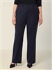 NNT LADIES WOOL BLEND TWILL SECRET WAIST REGULAR FIT PANT