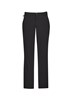 BIZCARE MENS COMFORT WAIST FLAT FRONT PANT