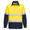 PORTFLAME FR TWO TONE CLOSED FRONT VENTED SHIRT