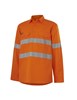 KING GEE WORKCOOL VENTED CLOSED FRONT SHIRT TAPED LONG SLEEVE