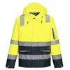 PORTWEST HUSKI HIVIS CONTRAST RAIN JACKET