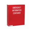PRATT HAZMAT EMERGENCY INFORMATION CABINET 500 X 600 X 100 