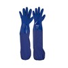PROCHOICE 60CM BLUE PVC GLOVE PACK12