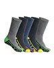 FXD WORK LONG SOCKS ASSORTED 5 PACK