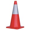 PROCHOICE TRAFFIC CONE 700MM WITH REFLECTIVE TAPE