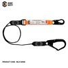 LINQ ELITE SINGLE LEG SHOCK ABSORBING WEBBING LANYARD WITH HARDWARE SN  SD