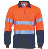 DNC HI VIS MICROMESH LONG SLEEVE POLO WTAPE 