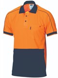DNC HI VIS COOL BREATHE POLO SHORT SLEEVE