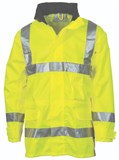 DNC JACKET RAIN HI VIS DNIGHT 