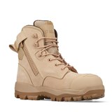 BATA MALLEE LADIES ZIP SIDED SAFETY BOOT