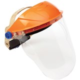 STRIKER BROWGUARD VISOR WITH CHINGUARD