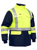 BISLEY X TAPED TWO TONE HI VIS FREEZER JACKET