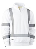 BISLEY X TAPED 14 ZIP PULLOVER 