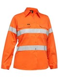 BISLEY LADIES 3M TAPED COOL LIGHTWEIGHT SHIRT