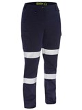 BISLEY RECYCLE WOMENS TAPED BIOMOTION CARGO WORK PANT