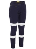 BISLEY WOMENS DOUBLE TAPED COTTON CARGO CUFFED PANTS