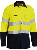 BISLEY TENCATE TECASAFE PLUS 700 TAPED HI VIS FR VENTED SHIRT 