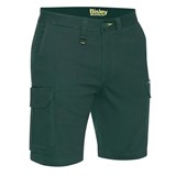 BISLEY MENS STRETCH COTTON CARGO SHORTS