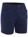 BISLEY STRETCH COTTON ELASTIC WAIST CARGO SHORT