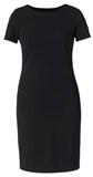 NNT CREPE STRETCH SHORT SLEEVE DRESS