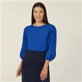 NNT FRENCH GEORGETTE 34 SLEEVE TOP