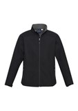 BIZ COLLECTION MENS GENEVA SOFTSHELL JACKET