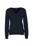 BIZ COLLECTION LADIES VNECK PULLOVER 