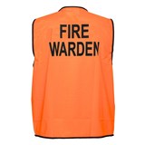 HI VIS CLASS D FIRE WARDEN VEST