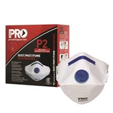 PROCHOICE HORIZONTAL FLAT FOLD P2 MASK  VALVE BOX12
