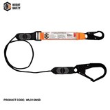 LINQ ELITE SINGLE LEG SHOCK ABSORBING WEBBING LANYARD WITH HARDWARE SN  SD