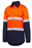 HARD YAKKA HI VIS TAPED DRILL LONG SLEEVE SHIRT