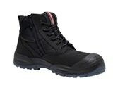 HARD YAKKA NITE VISION HI VIS LACE UP STEEL TOE SAFETY BOOT